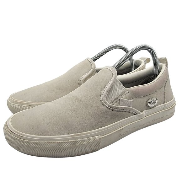 Vans x Public Skate Slip On Mens 8 White Skateboarding Shoes Out The Public Eye main image 8